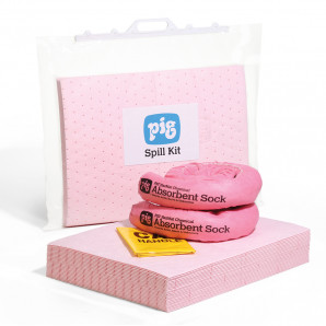 Kit d'absorbants PIG® dans un sac clipsable