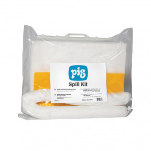 PIG® Essentials Kit Anti-Déversement Hydrocarbures - Sac à Fermeture Clipsée