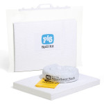 Kit d'absorbants hydrocarbures PIG® 15 L dans un sac clipsable